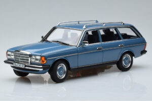 Mercedes 200T S123 Blauw Norev 1:18