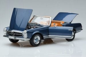 Mercedes 230 SL W113 Pagoda Blauw Gelimiteerde Editie Norev 1:18 183767 Metaal — afbeelding 2 van 8