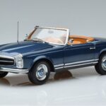 Mercedes 230 SL W113 Pagoda Blauw Gelimiteerde Editie Norev 1:18 183767 Metaal