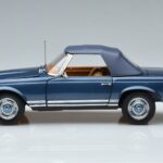 Mercedes 230 SL W113 Pagoda Blauw Gelimiteerde Editie Norev 1:18 183767 Metaal - image 4 of 8