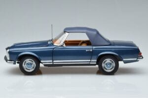 Mercedes 230 SL W113 Pagoda Blauw Gelimiteerde Editie Norev 1:18 183767 Metaal — afbeelding 4 van 8