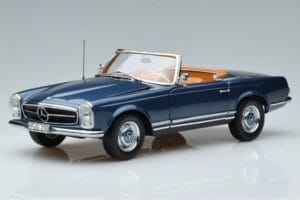 Mercedes 230 SL W113 Pagoda Blauw Gelimiteerde Editie Norev 1:18 183767 Metaal
