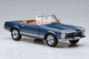 Mercedes 230 SL W113 Pagoda Blauw Gelimiteerde Editie Norev 1:18 183767 Metaal — afbeelding 6 van 8