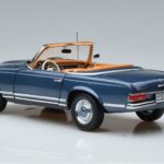 Mercedes 230 SL W113 Pagoda Blauw Gelimiteerde Editie Norev 1:18 183767 Metaal - image 7 of 8