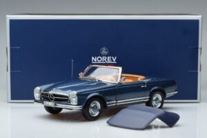 Mercedes 230 SL W113 Pagoda Blauw Gelimiteerde Editie Norev 1:18 183767 Metaal — afbeelding 8 van 8