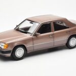 Mercedes 230E W124 Rosewood Metallic Dealer Editie Norev 1:18 B66040697
