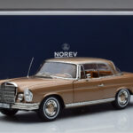 Mercedes 250 SE Coupe W111 Goud Metallic Norev 1:18 - image 7 of 7