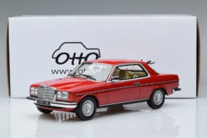 Mercedes 280 CE C123 Rood Otto 1:18 OT145 Hars — afbeelding 6 van 6