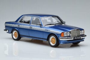 Mercedes 280 E AMG W123 Blauw Otto 1:18 OT221 Hars — afbeelding 4 van 6