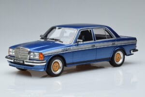 Mercedes 280 E AMG W123 Blauw Otto 1:18 OT221 Hars