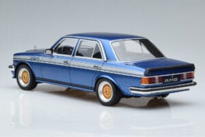 Mercedes 280 E AMG W123 Blauw Otto 1:18 OT221 Hars — afbeelding 5 van 6