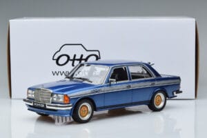 Mercedes 280 E AMG W123 Blauw Otto 1:18 OT221 Hars — afbeelding 6 van 6
