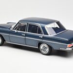 Mercedes 280 SE W108 Donkerblauw Metallic Norev 1:18 183534 - image 7 of 8