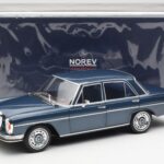 Mercedes 280 SE W108 Donkerblauw Metallic Norev 1:18 183534 - image 8 of 8