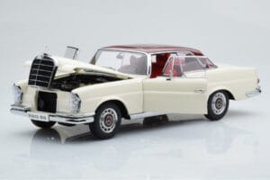 Mercedes 280 SE W108 Wit AUTOart 1:18 76287 Metaal — afbeelding 2 van 8