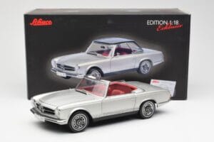 Mercedes 280 SL W113 Pagoda Zilver Schuco 1:18 450035000 Metaal — afbeelding 8 van 8