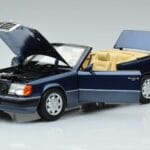 Mercedes 300 CE-24 A124 Cabriolet Nautical Blauw Gelimiteerde Editie Norev 1:18 183879 Metaal - image 2 of 7