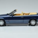 Mercedes 300 CE-24 A124 Cabriolet Nautical Blauw Gelimiteerde Editie Norev 1:18 183879 Metaal - image 4 of 7