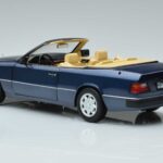 Mercedes 300 CE-24 A124 Cabriolet Nautical Blauw Gelimiteerde Editie Norev 1:18 183879 Metaal - image 6 of 7