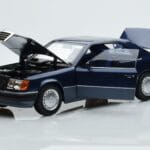 Mercedes 300 CE-24 C124 Coupe Nautical Blauw Gelimiteerde Editie Norev 1:18 183882 Metaal - image 2 of 7