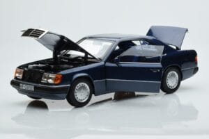 Mercedes 300 CE-24 C124 Coupe Nautical Blauw Gelimiteerde Editie Norev 1:18 183882 Metaal — afbeelding 2 van 7