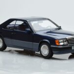 Mercedes 300 CE-24 C124 Coupe Nautical Blauw Gelimiteerde Editie Norev 1:18 183882 Metaal - image 5 of 7