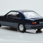 Mercedes 300 CE-24 C124 Coupe Nautical Blauw Gelimiteerde Editie Norev 1:18 183882 Metaal - image 6 of 7
