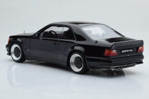 Mercedes 300 CE C124 AMG The Hammer Zwart Otto 1:18 OT209 Hars — afbeelding 5 van 6