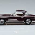 Mercedes 300 SL W198 Roadster Rood Norev 1:18 - image 4 of 8