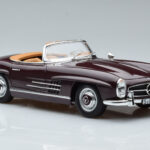 Mercedes 300 SL W198 Roadster Rood Norev 1:18 - image 6 of 8
