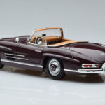 Mercedes 300 SL W198 Roadster Rood Norev 1:18 - image 7 of 8
