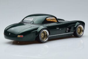 Mercedes 300 SL Speedster Hard Top By S-Klub Groen GT Spirit 1:18 GT872 Hars — afbeelding 2 van 6