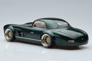 Mercedes 300 SL Speedster Hard Top By S-Klub Groen GT Spirit 1:18 GT872 Hars — afbeelding 5 van 6