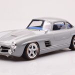 Mercedes 300 SL W198 Gullwing By S-Klub Grijs GT Spirit 1:18 GT418