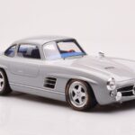 Mercedes 300 SL W198 Gullwing By S-Klub Grijs GT Spirit 1:18 GT418 - image 4 of 6