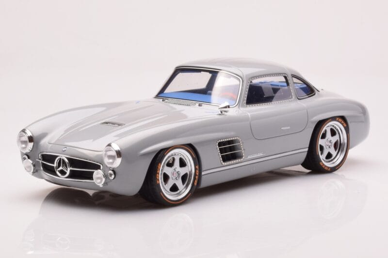 Mercedes 300 SL W198 Gullwing By S-Klub Grijs GT Spirit 1:18 GT418