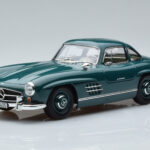 Mercedes 300 SL W198 Gullwing Groen Norev 1:18
