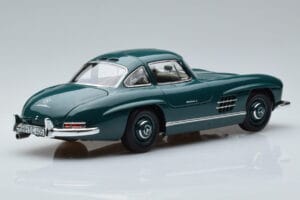 Mercedes 300 SL W198 Gullwing Groen Norev 1:18 183851 Metaal — afbeelding 3 van 7