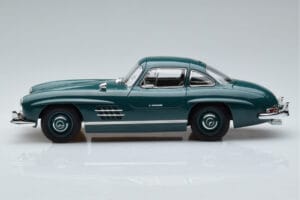 Mercedes 300 SL W198 Gullwing Groen Norev 1:18 183851 Metaal — afbeelding 4 van 7