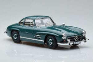 Mercedes 300 SL W198 Gullwing Groen Norev 1:18 183851 Metaal — afbeelding 5 van 7