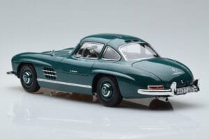 Mercedes 300 SL W198 Gullwing Groen Norev 1:18 183851 Metaal — afbeelding 6 van 7