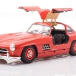 Mercedes 300 SL W198 Gullwing Rood Minichamps 1:18 - image 2 of 8