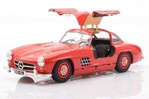 Mercedes 300 SL W198 Gullwing Rood Minichamps 1:18 110037211 Metaal — afbeelding 2 van 8