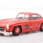 Mercedes 300 SL W198 Gullwing Rood Minichamps 1:18
