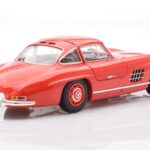 Mercedes 300 SL W198 Gullwing Rood Minichamps 1:18 - image 3 of 8