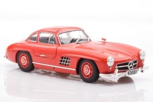 Mercedes 300 SL W198 Gullwing Rood Minichamps 1:18 110037211 Metaal — afbeelding 6 van 8