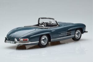 Mercedes 300 SL W198 Roadster Blauw Norev 1:18 B66040668 Metaal — afbeelding 3 van 9