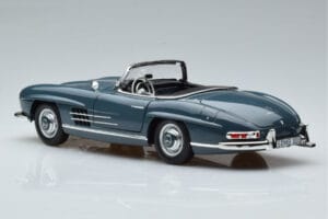 Mercedes 300 SL W198 Roadster Blauw Norev 1:18 B66040668 Metaal — afbeelding 8 van 9