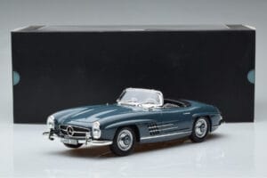 Mercedes 300 SL W198 Roadster Blauw Norev 1:18 B66040668 Metaal — afbeelding 9 van 9