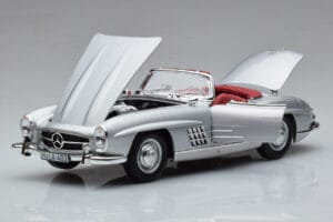 Mercedes 300 SL W198 Roadster Norev 1:18 183890 Metaal — afbeelding 2 van 10